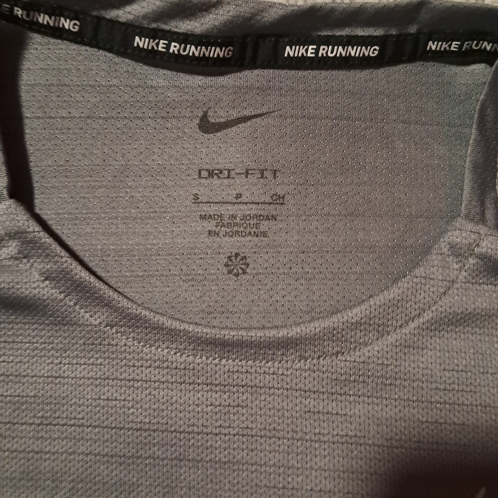 Nike Running Gray Dri-FIT Men's Shirt